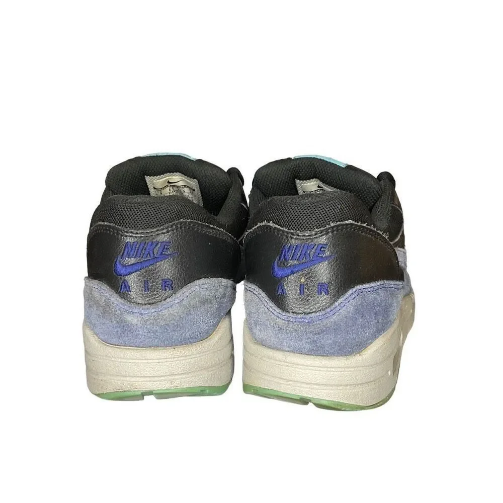 Nike Air Max 1 Essential 2015 Women's Size 9 Black/Deep Royal 599820-016